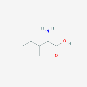 molecular formula C7H15NO2 B2454844 2-Amino-3,4-dimethylpentanoic acid CAS No. 1314900-53-2