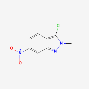 3-Chloro-2-methyl-6-nitro-2H-indazole