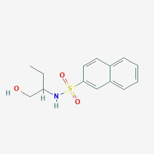 N-(1-hydroxybutan-2-yl)naphthalene-2-sulfonamide