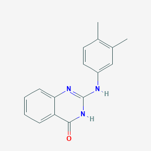 2-(3,4-dimethylanilino)-4(3H)-quinazolinone