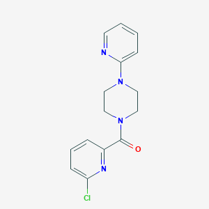 1-(6-chloropyridine-2-carbonyl)-4-(pyridin-2-yl)piperazine