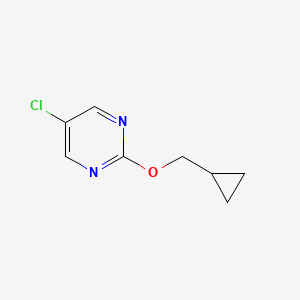 5-Chloro-2-(cyclopropylmethoxy)pyrimidine