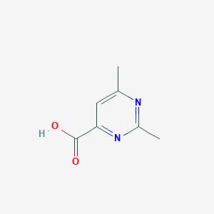molecular formula C7H8N2O2 B2454967 2,6-Dimethylpyrimidine-4-carboxylic acid CAS No. 54198-74-2