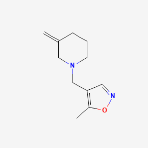5-Methyl-4-((3-methylenepiperidin-1-yl)methyl)isoxazole