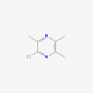 molecular formula C7H9ClN2 B2455077 2-氯-3,5,6-三甲基吡嗪 CAS No. 68303-35-5