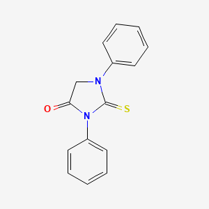 molecular formula C15H12N2OS B2455103 1,3-Diphenyl-2-thioxoimidazolidin-4-one CAS No. 15355-79-0