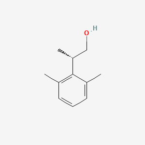 molecular formula C11H16O B2455245 (2S)-2-(2,6-Dimethylphenyl)propan-1-ol CAS No. 2248173-86-4