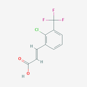 2-Chloro-3-(trifluoromethyl)cinnamic acid