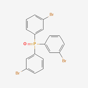 molecular formula C18H12Br3OP B2455442 Tris(3-bromophenyl)phosphine oxide CAS No. 38019-09-9