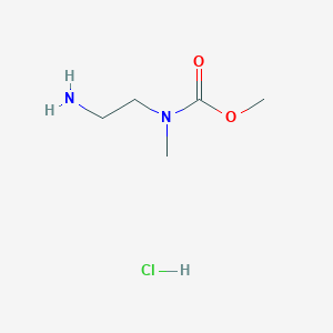 methyl N-(2-aminoethyl)-N-methylcarbamate hydrochloride