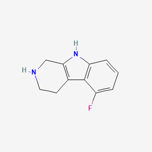 5-fluoro-2,3,4,9-tetrahydro-1H-pyrido[3,4-b]indole