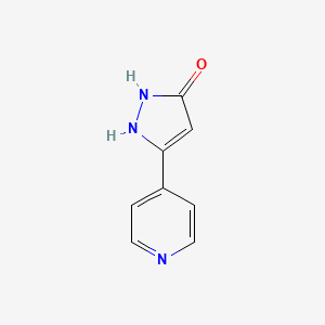 3-(pyridin-4-yl)-1H-pyrazol-5-ol