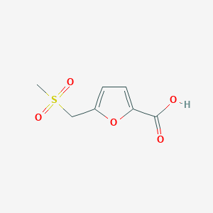 5-(Methanesulfonylmethyl)furan-2-carboxylic acid