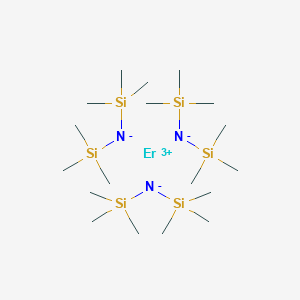 molecular formula C18H54ErN3Si6 B024557 Erbium tris[bis(trimethylsilyl)amide] CAS No. 103457-72-3