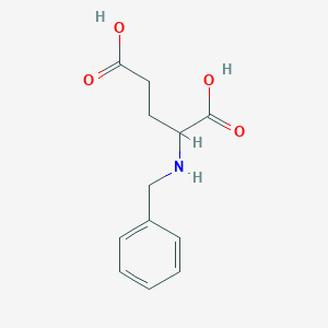 molecular formula C12H15NO4 B2455718 2-(benzylamino)pentanedioic Acid CAS No. 911319-76-1