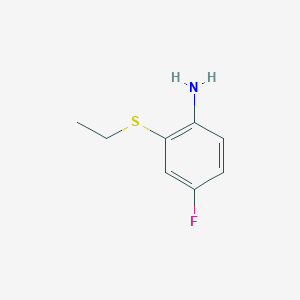 2-(Ethylsulfanyl)-4-fluoroaniline