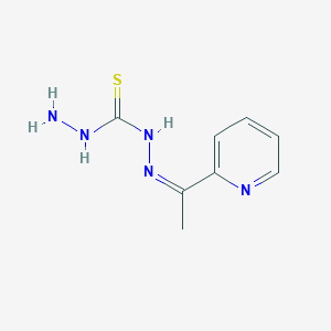 2-[1-[2-Pyridyl]ethylidene]hydrazinecarbothiohydrazide