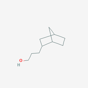 molecular formula C10H18O B2455762 3-{Bicyclo[2.2.1]heptan-2-yl}propan-1-ol CAS No. 1559615-90-5