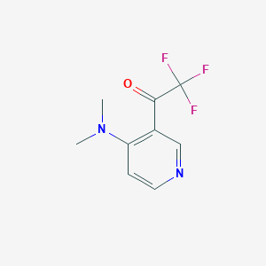 1-(4-(Dimethylamino)pyridin-3-yl)-2,2,2-trifluoroethanone
