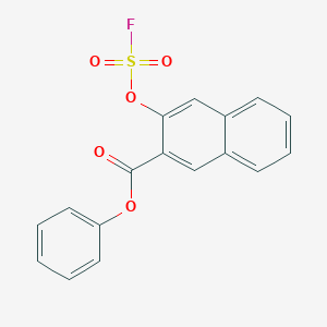 Phenyl 3-fluorosulfonyloxynaphthalene-2-carboxylate