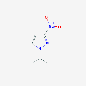 molecular formula C6H9N3O2 B2455818 1-异丙基-3-硝基-1H-吡唑 CAS No. 1003012-75-6