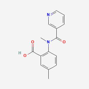5-methyl-2-(N-methylnicotinamido)benzoic acid