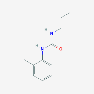 molecular formula C11H16N2O B2455843 N-(2-Methylphenyl)-N'-propylurea CAS No. 13143-12-9