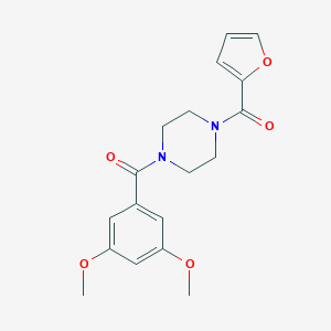 1-(3,5-Dimethoxybenzoyl)-4-(2-furoyl)piperazine
