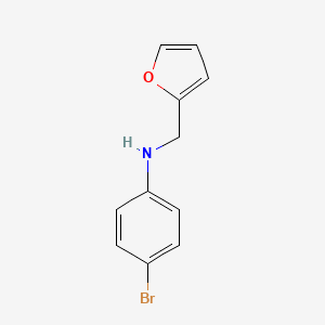 4-bromo-N-(furan-2-ylmethyl)aniline