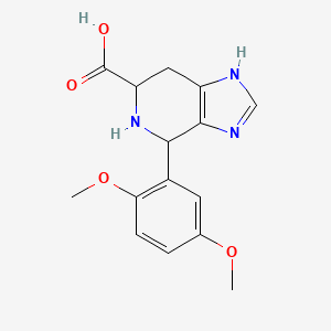 4-(2,5-Dimethoxyphenyl)-3H,4H,5H,6H,7H-imidazo[4,5-c]pyridine-6-carboxylic acid