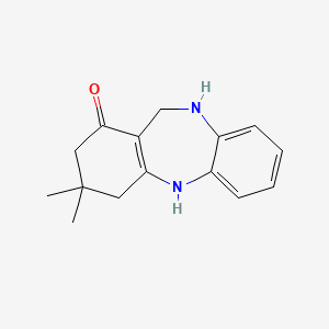 3,3-dimethyl-2,3,4,5,10,11-hexahydro-1H-dibenzo[b,e][1,4]diazepin-1-one
