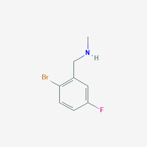 N-(2-Bromo-5-fluorobenzyl)-N-methylamine