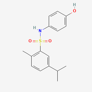N-(4-hydroxyphenyl)-5-isopropyl-2-methylbenzenesulfonamide