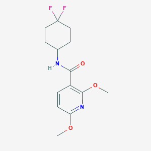 N-(4,4-difluorocyclohexyl)-2,6-dimethoxynicotinamide