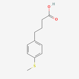 B2456394 4-[4-(Methylsulfanyl)phenyl]butanoic acid CAS No. 116174-33-5