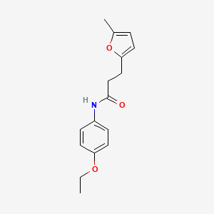 N-(4-ethoxyphenyl)-3-(5-methylfuran-2-yl)propanamide