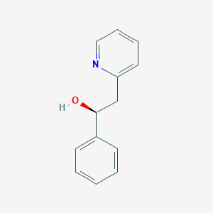 (1S)-1-phenyl-2-(pyridin-2-yl)ethan-1-ol