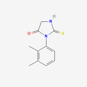 molecular formula C11H12N2OS B2456510 3-(2,3-dimethylphenyl)-2-mercapto-3,5-dihydro-4H-imidazol-4-one CAS No. 852388-87-5