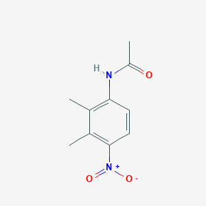 molecular formula C10H12N2O3 B2456729 N-(2,3-dimethyl-4-nitrophenyl)acetamide CAS No. 114166-32-4
