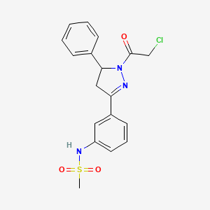 molecular formula C18H18ClN3O3S B2456843 TAT-ENA-80bfd3e5-45 CAS No. 1018146-76-3
