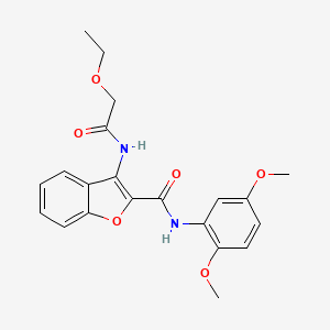 N-(2,5-dimethoxyphenyl)-3-(2-ethoxyacetamido)benzofuran-2-carboxamide