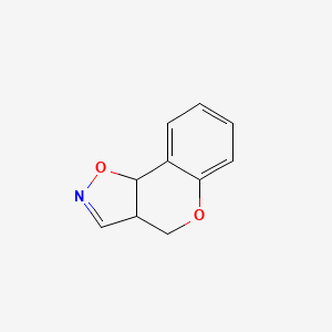 B2456953 4,9b-dihydro-3aH-chromeno[3,4-d]isoxazole CAS No. 1049119-59-6