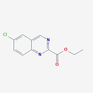 Ethyl 6-chloroquinazoline-2-carboxylate