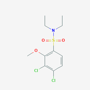 3,4-dichloro-N,N-diethyl-2-methoxybenzenesulfonamide