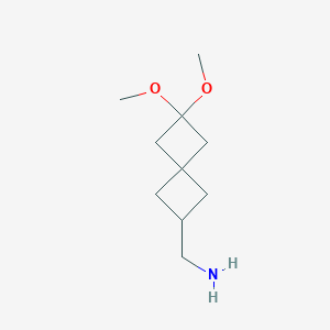 (2,2-Dimethoxyspiro[3.3]heptan-6-yl)methanamine