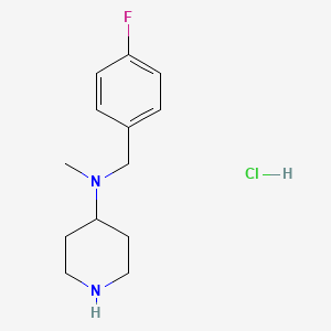 N-(4-Fluorobenzyl)-N-methylpiperidin-4-amine hydrochloride