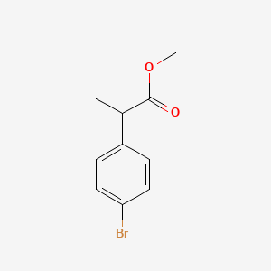 B2457167 Methyl 2-(4-bromophenyl)propanoate CAS No. 83636-46-8