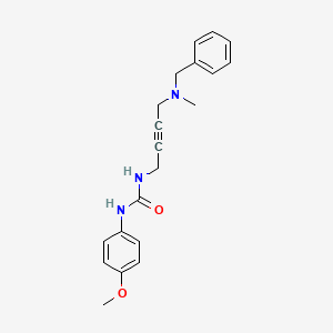 1-(4-(Benzyl(methyl)amino)but-2-yn-1-yl)-3-(4-methoxyphenyl)urea