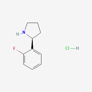 (s)-2-(2-Fluorophenyl)pyrrolidine hydrochloride