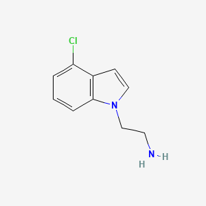 2-(4-chloro-1H-indol-1-yl)ethanamine